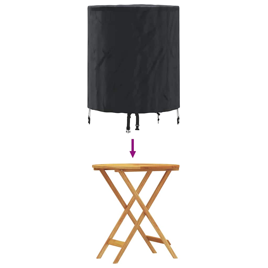 Outdoor Furniture Cover 62 x 62 x 70 cm 420D Oxford Fabric